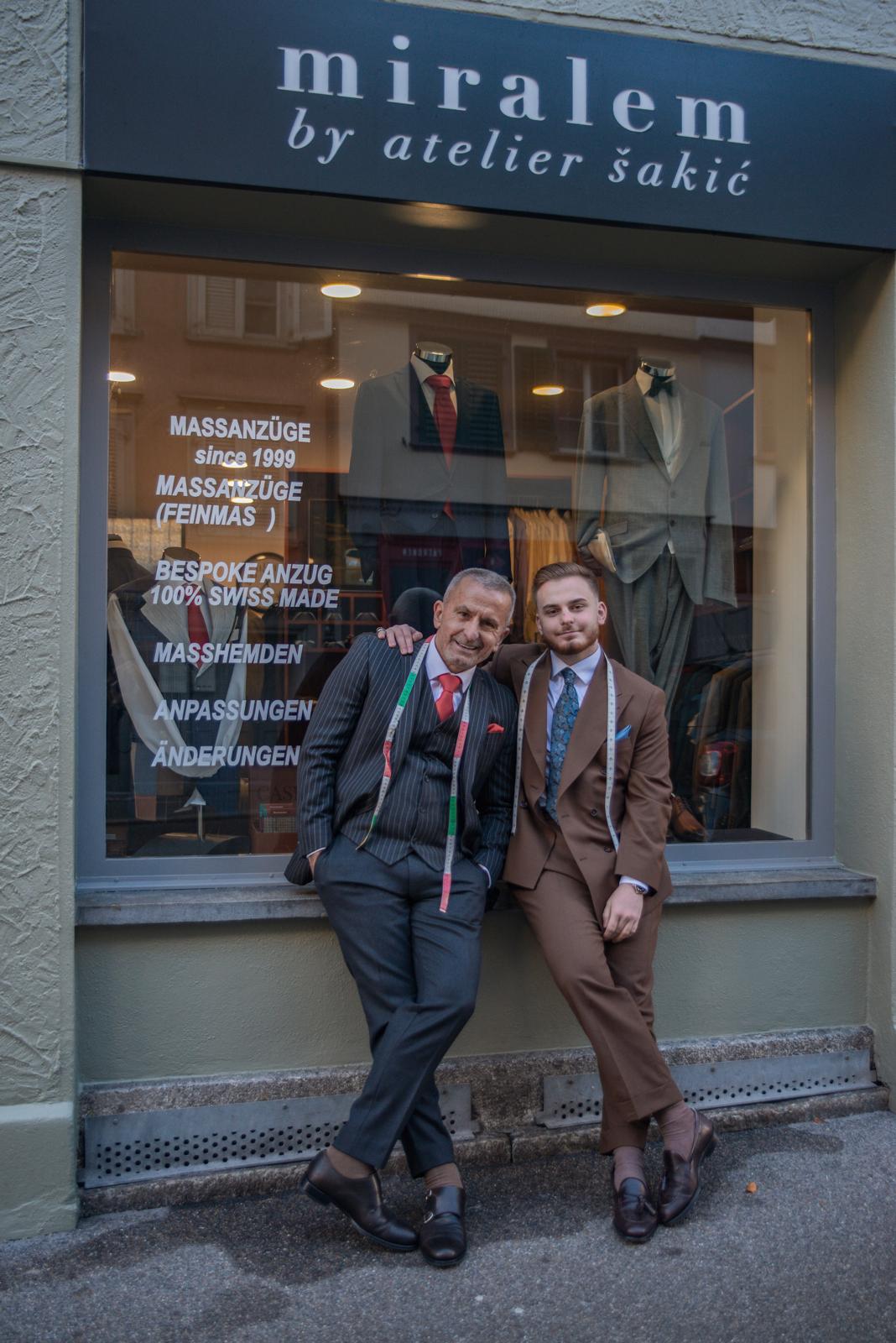 Mirza Sakic im sanazza Atelier in Bülach
